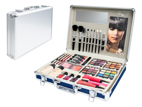 Maletin De Maquillaje Set Porta Cosmetico Makeup 33 Piezas