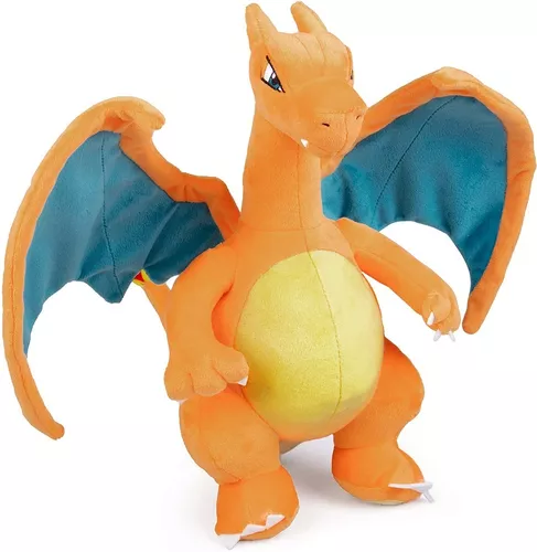 Charizard Mega X Pelúcia Licenciada 30cm