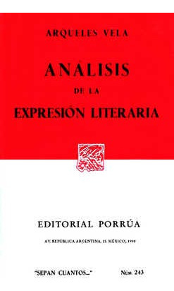 Análisis De La Expresión Literaria