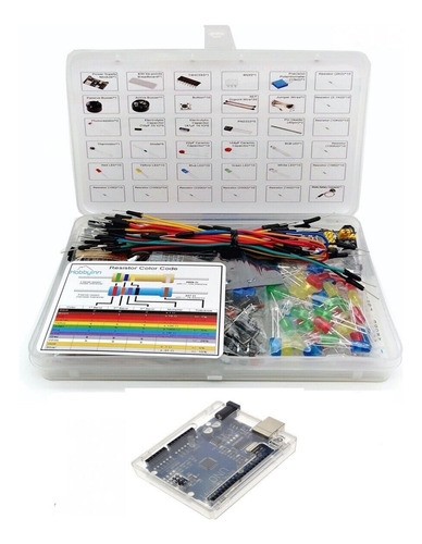 Kit De Componentes Electrónicos Chip Con Electrónica Fun Jum