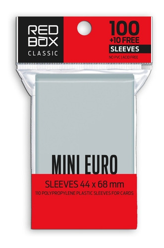 Folio/protector Red Box Classic Mini Euro X110 Muy Lejano