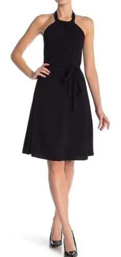 Vestido Elegante/casual/moderno Para Mujer Theory - Negro