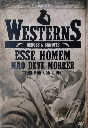 Esse Homem Não Deve Morrer - Dvd - Guy Madison