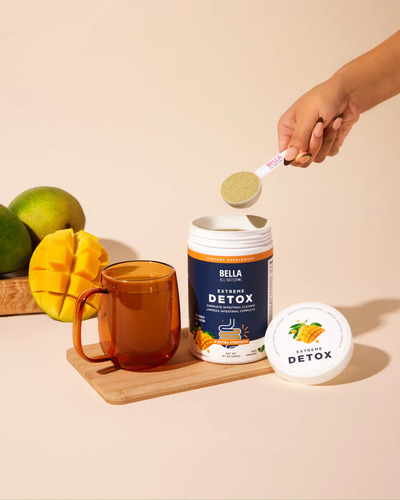 Detox Bella All Natural Polvo Desintoxicación Extrema Mango
