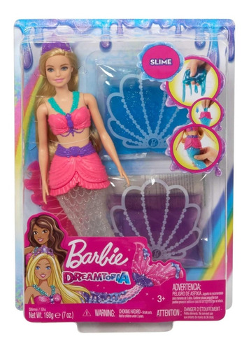 Barbie- Dreamtopia Sirena Con Slime- Gkt75
