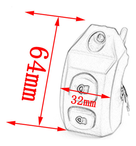 Motorcycle Switch Adventure Motorcycle Fog Lc Handle F850gs