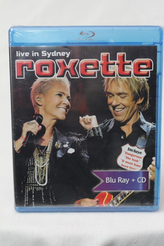 Cd + Blu-ray Roxette Live In Sydney (dic. 1991) 2013 México