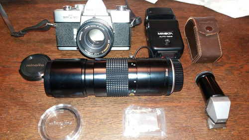 Camara De Foto Minolta Con Accesorios, Muy Buen Estado