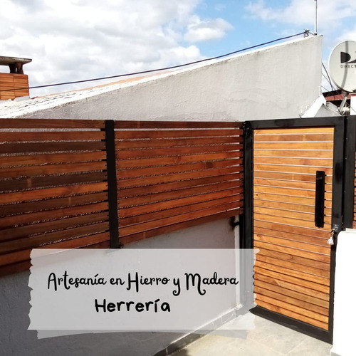 Imagen 1 de 12 de Rejas Puertas Rejas Y Cerramientos En Hierro Y Madera