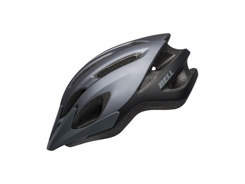 Casco Bicicleta Bell Crest 54 - 61 Cm Mtb Ruta Color Negro