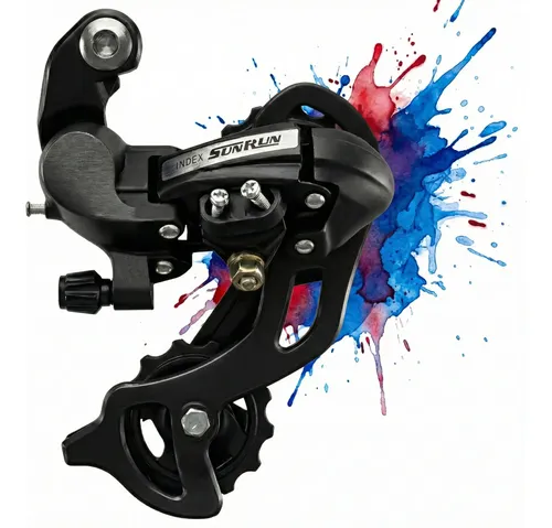 Ran☀️Sun Câmbio Traseiro 8v Compatível C/shimano 24v Index Sunrun Mtb