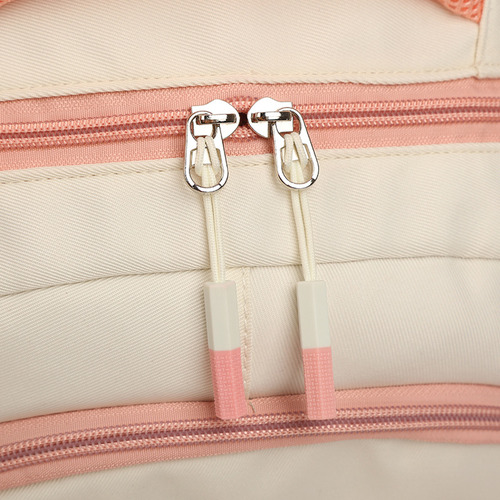 Elegante Mochila Para Estudiantes, Moderna, Color De Contras