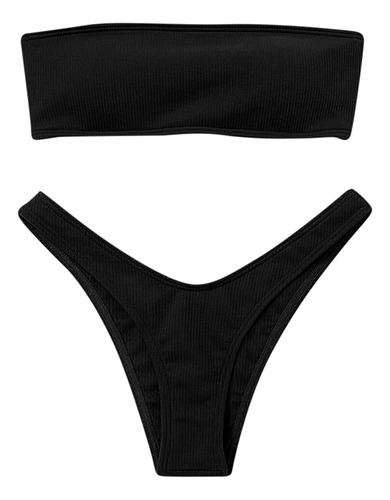 Bikini H Para Mujer, Cintura Alta, Control De Barriga, Dos P