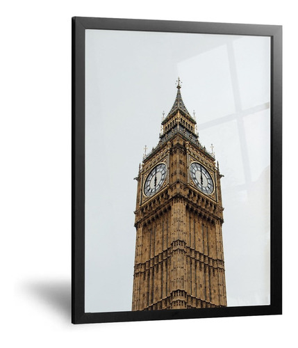 Cuadro Minimalista - Big Ben - 60x90 Cm - Calidad Premium