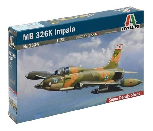 Mb 326k Impala - Avión 1:72 - Italeri 1334