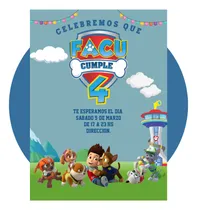 Comprar Kit Imprimible Paw Patrol - Textos Editables