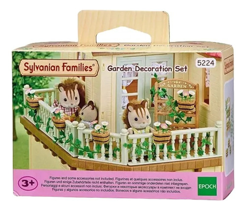 Juego Sylvanian Families Garden Decoration Set Coleccionable