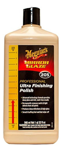 Meguiars M205 Mirror Glaze Ultra Acabado Polaco 32 Oz