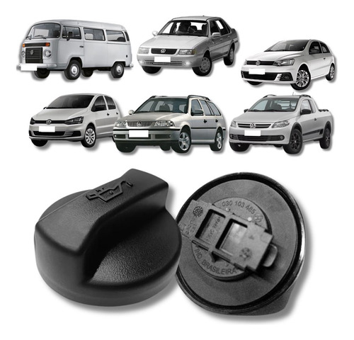 Tampa Oleo Motor Gol Fox Gol Santana Kombi 1.4 Click Tc3050