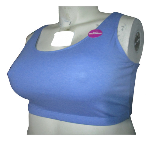 Top Brassier Azul Sport Talla 46 Fruit Of The Loom Mod 9012