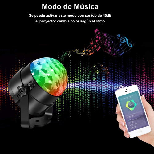 Luces Discoteca Mini Led Proyector Led Party Lights