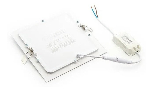 Plafon Panel Led Sica Embutir 12w Cuadrado Luz Fria O Calida
