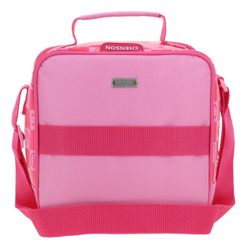 Kit Mochila+lonchera+lapicera Mario Bros Peach Gogo 2025 Rosa Liso