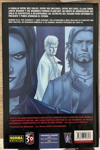 Planetary Warren Ellis & John Cassaday Edicion Integral