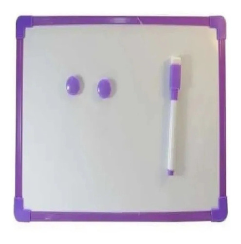 Imagem 4 de 6 de Lousa Quadro Branco Magnetico Infantil Adulto Com Caneta Apa