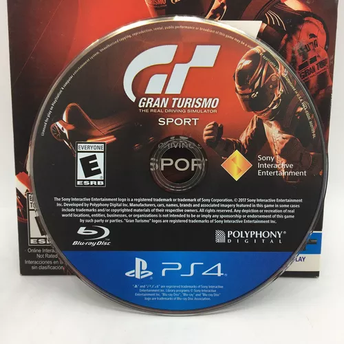 Jogo Gran Turismo Sport PS4 (USADO) - Fenix GZ - 16 anos no mercado!