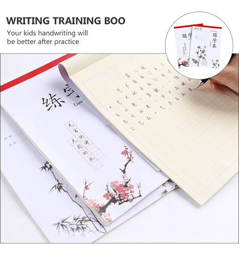 Cuaderno De Práctica De Escritura China, 4 Unidades