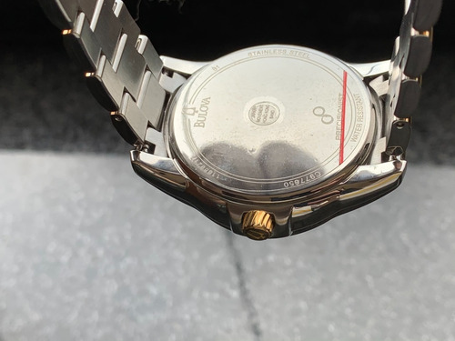 Relógio Bulova Precisionist Claremont Uhf 262khz 98b140