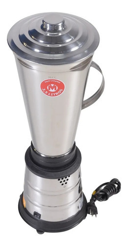 Liquidificador 3,5 Litros Industrial Alta Rotação Inox 1000w Cor Inox Voltagem 220v