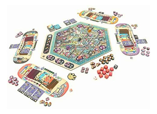 Pandasaurus Games Skate Summer Juego De Mesa, Partir De 14