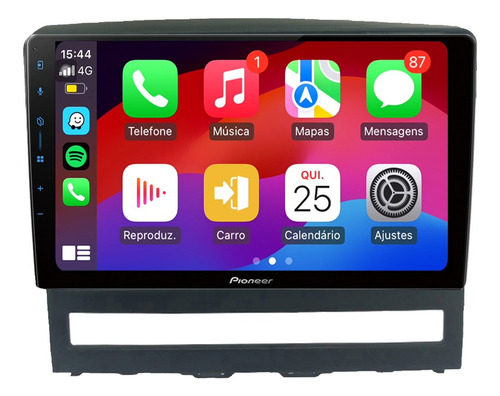Multimidia Pioneer Fiat Idea 07/12 9p Carplay Android