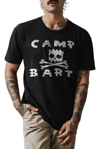 Polo Personalizado Camp Bart Simpson