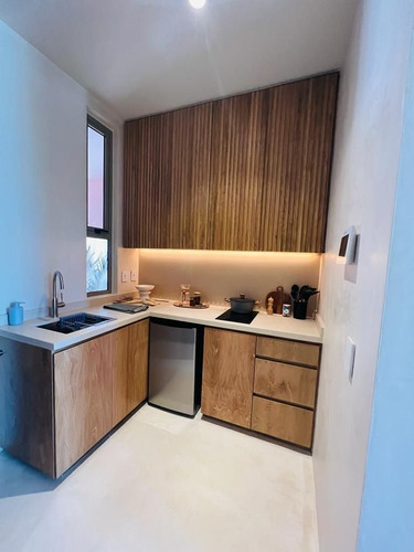 Studio Con Terraza En Venta En Comunidad Aflora, Aldea Zama Tulum.