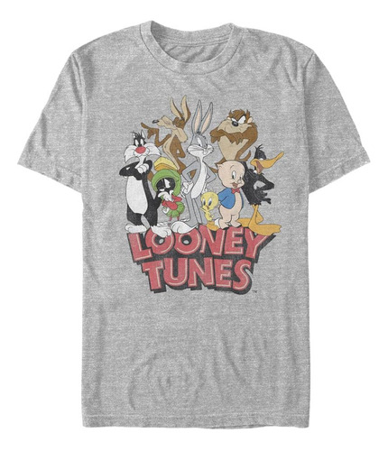 Warner Brothers Looney Tunes Group Polera De Manga Corta, 