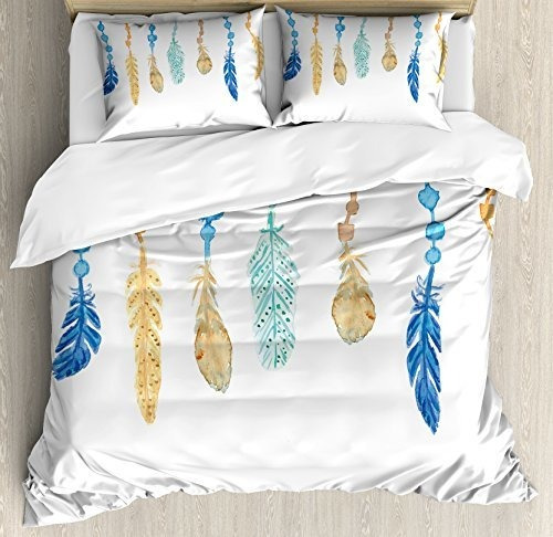 Anbesonne Pluma De Duvet Conjunto, Plumas De Pájaro J5pce