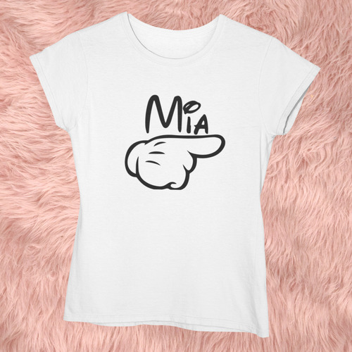 Par De Blusa Playera Mujer Talla Extra Parejas Orgullo Mia