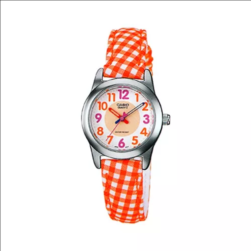 Reloj Casio Para Niña - Malla De Tela - Ltp1251b - Mileus