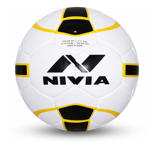 Nivia Fb-245 Piel Futbol Tamaño Multicolor