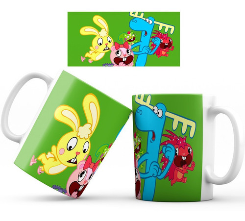 Mug Taza Happy Tree Friends Serie Colección Regalo 001