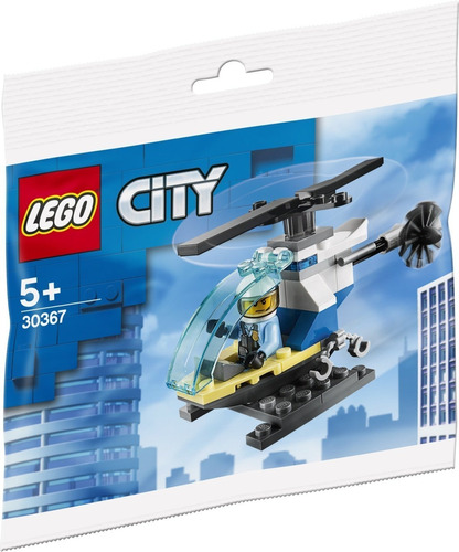 Lego® City Helicoptero Policia Helicopter Bolsita 30367