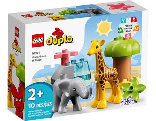 Lego Duplo 10971 Animais Selvagens Da África 2 Anos 12x