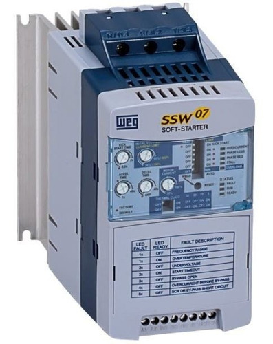 Soft Starter Ssw07 24a T5sz Weg 220-575v