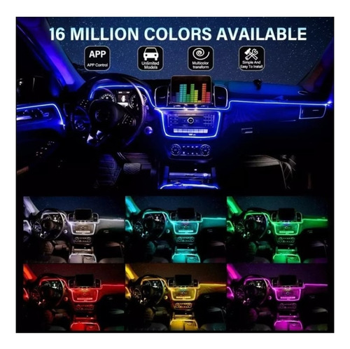 Hilo Led Interior Rgb 5mts Con App