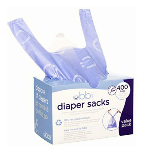 Ubbi Diaper Sacks, 400 Ct