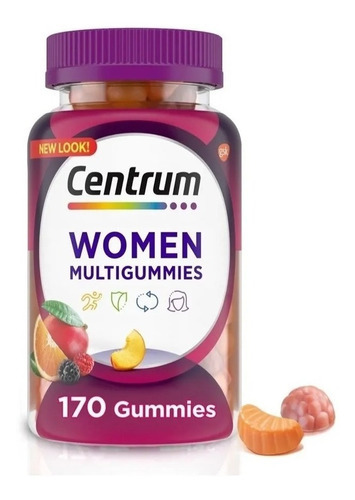 Centrum Mujer Multigummies 170 Gomitas De Sabores Sabor Frutas