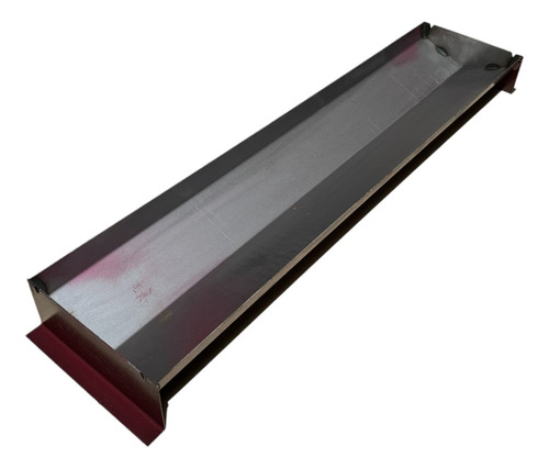 Forma Aço Molde Chapéu Trapézio 35x80cm Acabamento Muros